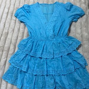 Short Blue Dress Medium